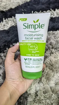 Simple Kind to Skin Moisturising Face Wash – 150ml